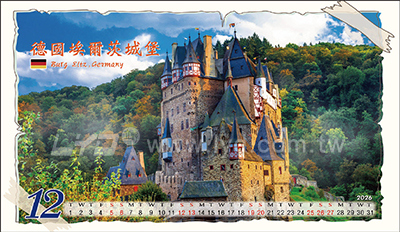 桌曆內頁圖