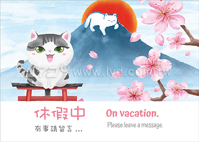 LTT08卡美拉-貓慶典(大)三角桌曆內頁圖
