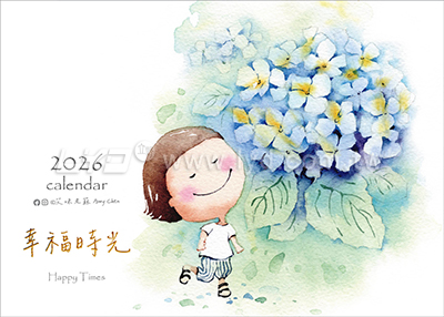 LTM09幸福時光(大)便利貼(橫式)三角桌曆內頁圖