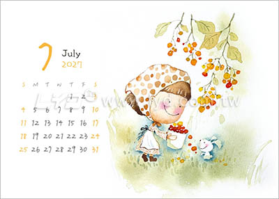 LTT09幸福時光(大)三角桌曆內頁圖